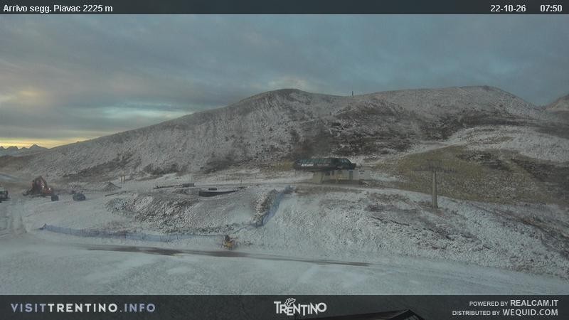 Archiv Foto Webcam Seggiovia Piavac 2225m ü.NN.