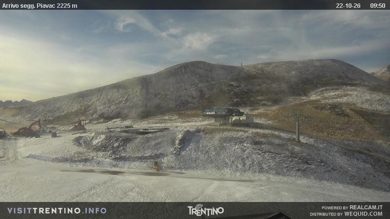 Archiv Foto Webcam Seggiovia Piavac 2225m ü.NN.