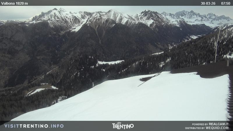 Archiv Foto Webcam Valbona 1810m ü.NN.