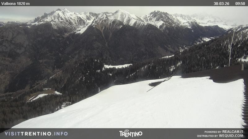 Archiv Foto Webcam Valbona 1810m ü.NN.