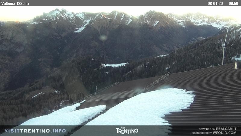 Archiv Foto Webcam Valbona 1810m ü.NN.