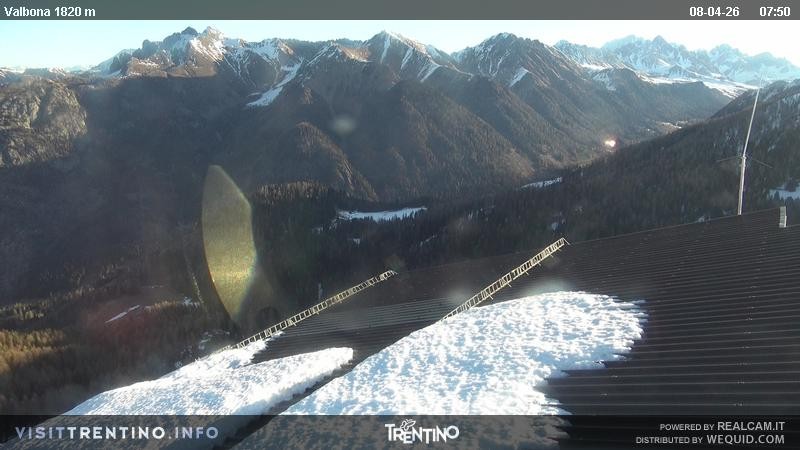 Archiv Foto Webcam Valbona 1810m ü.NN.