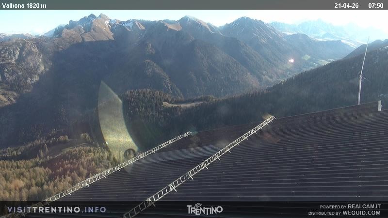 Archiv Foto Webcam Valbona 1810m ü.NN.