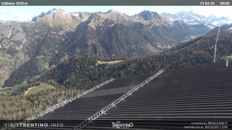 Archiv Foto Webcam Valbona 1810m ü.NN.