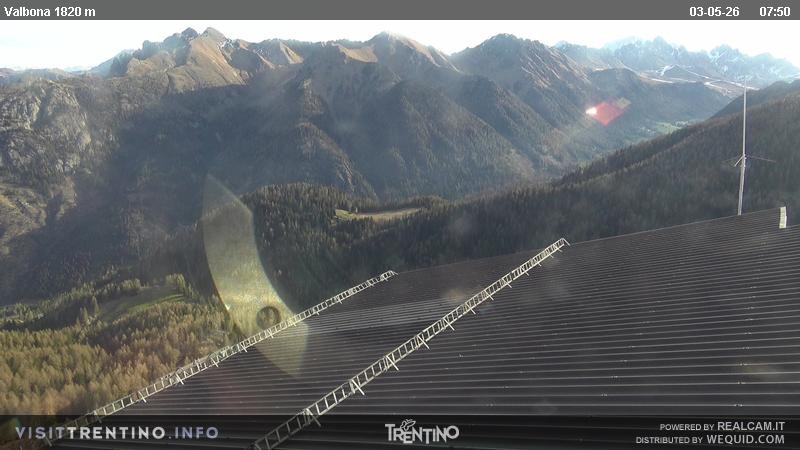 Archiv Foto Webcam Valbona 1810m ü.NN.