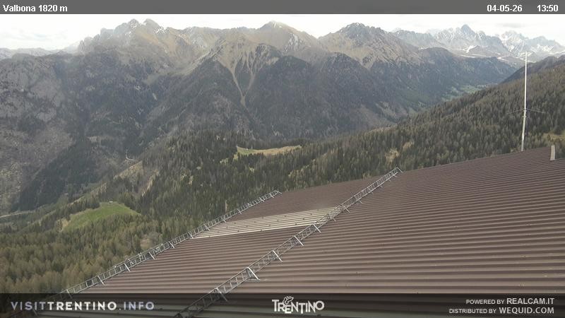 Archiv Foto Webcam Valbona 1810m ü.NN.