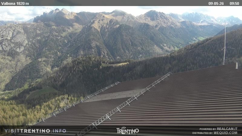 Archiv Foto Webcam Valbona 1810m ü.NN.