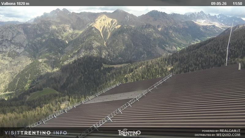 Archiv Foto Webcam Valbona 1810m ü.NN.