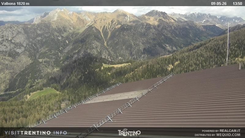 Archiv Foto Webcam Valbona 1810m ü.NN.