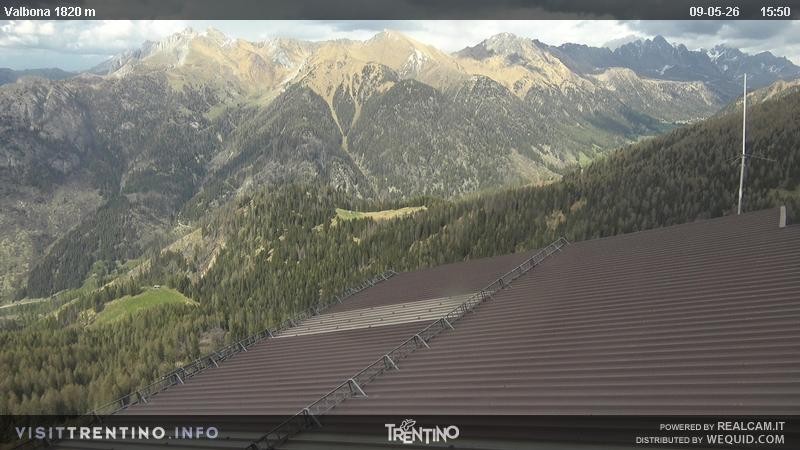 Archiv Foto Webcam Valbona 1810m ü.NN.