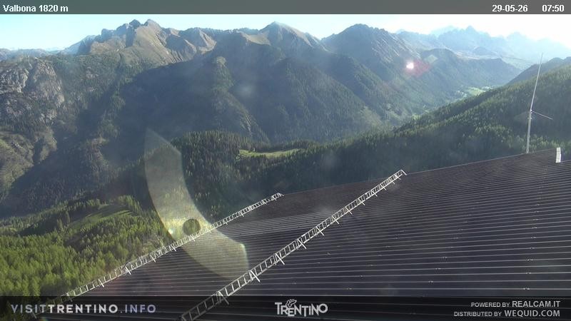 Archived image Webcam Valbona 1810m a.s.l.