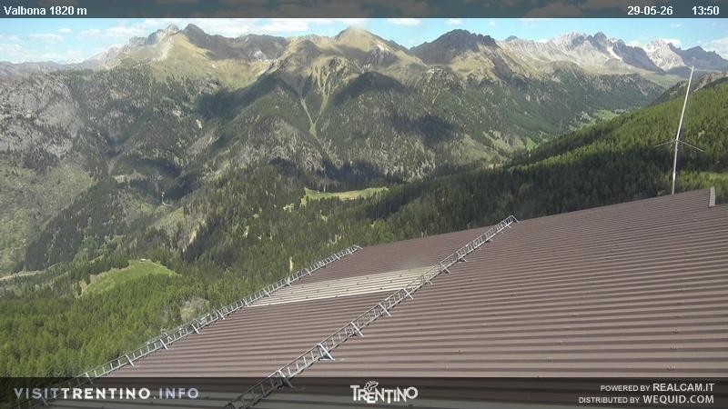 Archived image Webcam Valbona 1810m a.s.l.