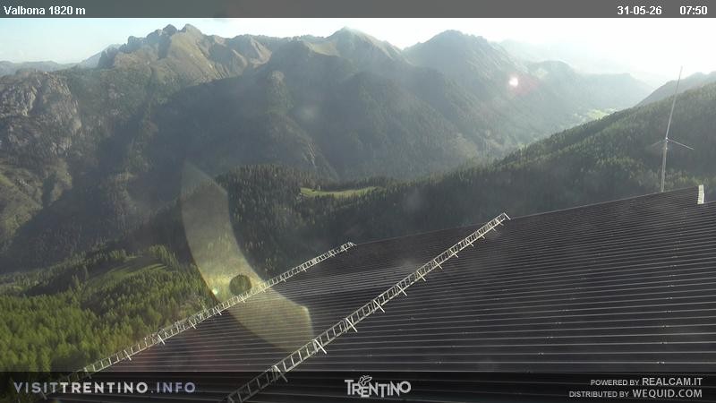 Archiv Foto Webcam Valbona 1810m ü.NN.
