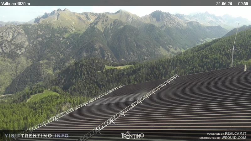 Archiv Foto Webcam Valbona 1810m ü.NN.