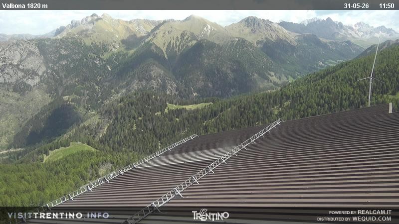 Archiv Foto Webcam Valbona 1810m ü.NN.