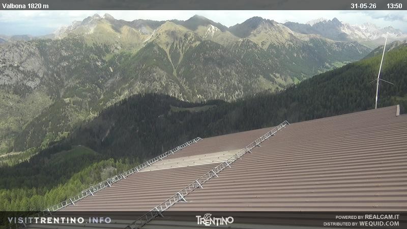 Archiv Foto Webcam Valbona 1810m ü.NN.