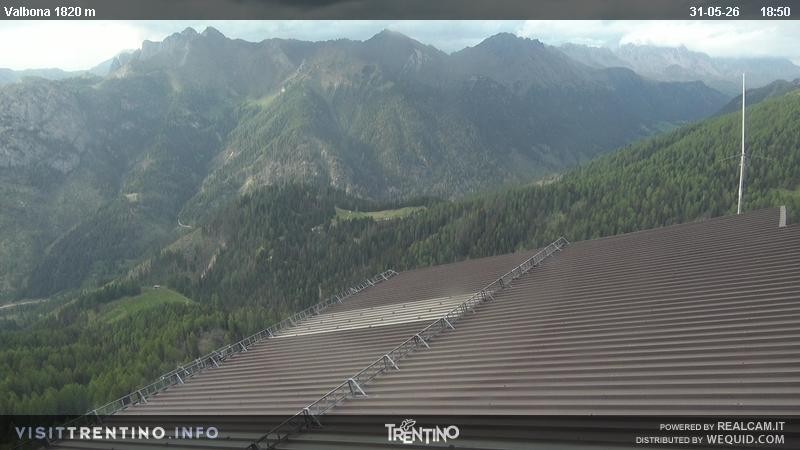 Archiv Foto Webcam Valbona 1810m ü.NN.