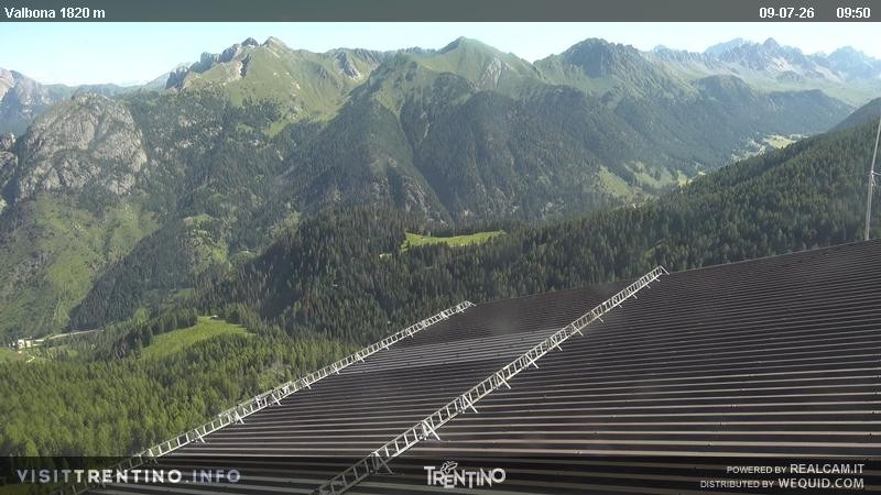 Archived image Webcam Valbona 1810m a.s.l.