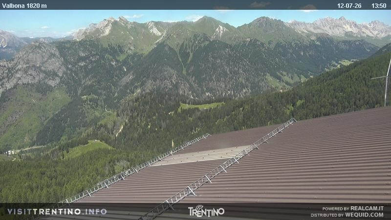 Archived image Webcam Valbona 1810m a.s.l.