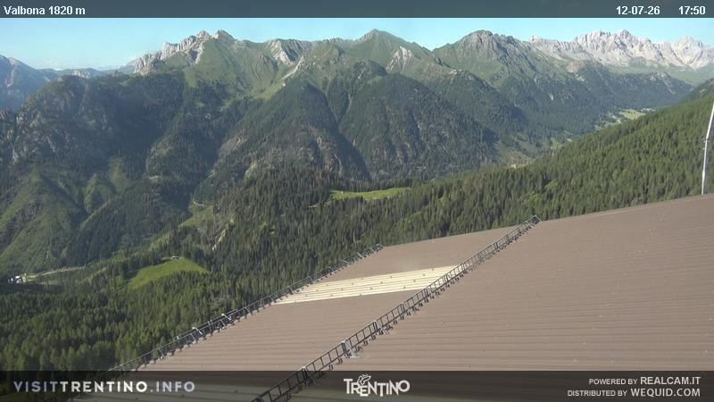Archived image Webcam Valbona 1810m a.s.l.