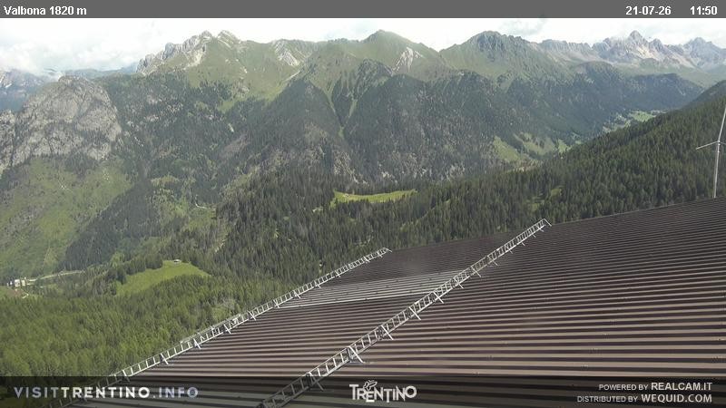 Archiv Foto Webcam Valbona 1810m ü.NN.