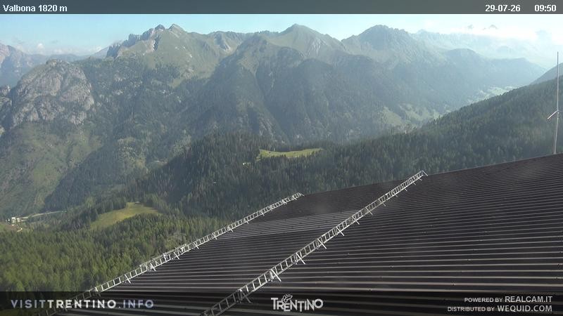 Archiv Foto Webcam Valbona 1810m ü.NN.