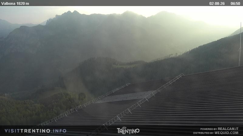 Archiv Foto Webcam Valbona 1810m ü.NN.