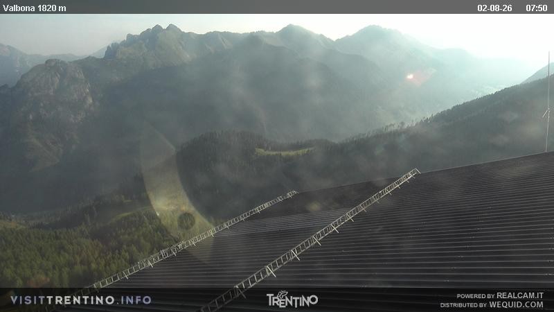 Archiv Foto Webcam Valbona 1810m ü.NN.