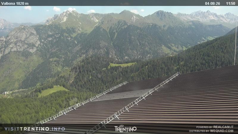 Archiv Foto Webcam Valbona 1810m ü.NN.