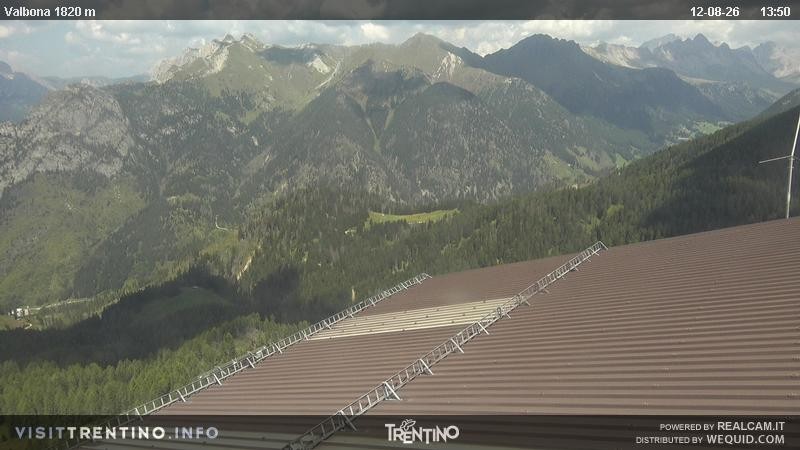 Archiv Foto Webcam Valbona 1810m ü.NN.
