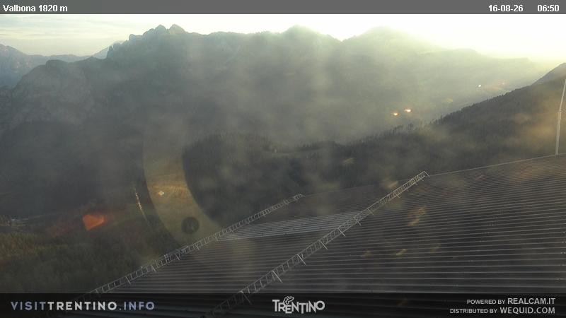 Archived image Webcam Valbona 1810m a.s.l.