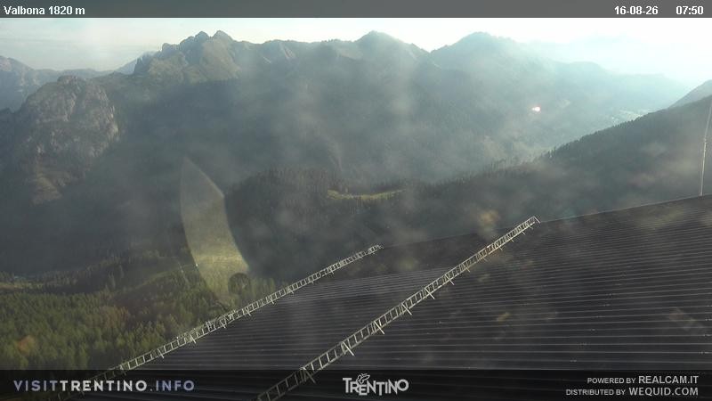 Archived image Webcam Valbona 1810m a.s.l.