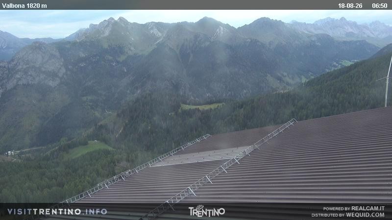 Archiv Foto Webcam Valbona 1810m ü.NN.