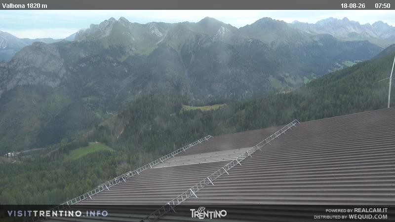 Archiv Foto Webcam Valbona 1810m ü.NN.
