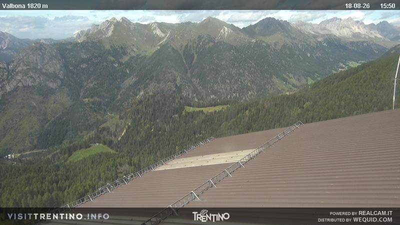 Archiv Foto Webcam Valbona 1810m ü.NN.