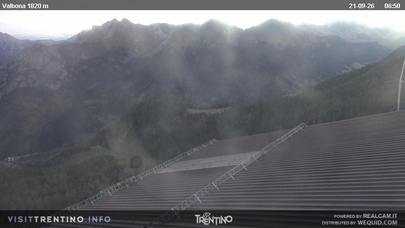 Archiv Foto Webcam Valbona 1810m ü.NN.