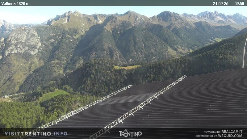 Archiv Foto Webcam Valbona 1810m ü.NN.