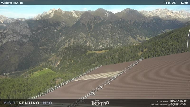 Archiv Foto Webcam Valbona 1810m ü.NN.