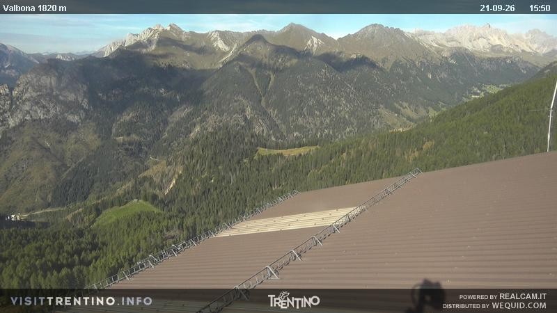 Archiv Foto Webcam Valbona 1810m ü.NN.