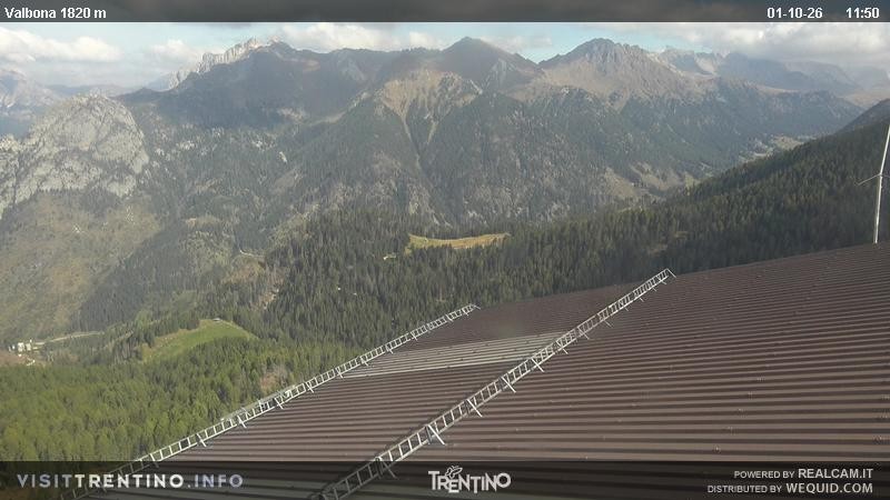 Archiv Foto Webcam Valbona 1810m ü.NN.