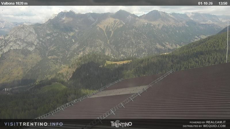 Archiv Foto Webcam Valbona 1810m ü.NN.