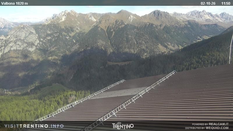 Archiv Foto Webcam Valbona 1810m ü.NN.