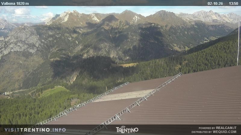 Archiv Foto Webcam Valbona 1810m ü.NN.