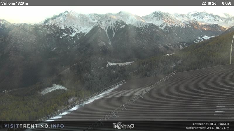 Archiv Foto Webcam Valbona 1810m ü.NN.