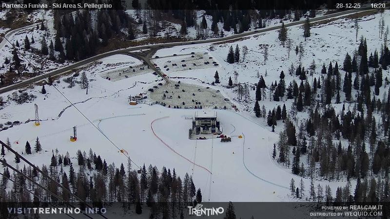 Archiv Foto Webcam Funivia Col Margherita 1874m. ü.NN.