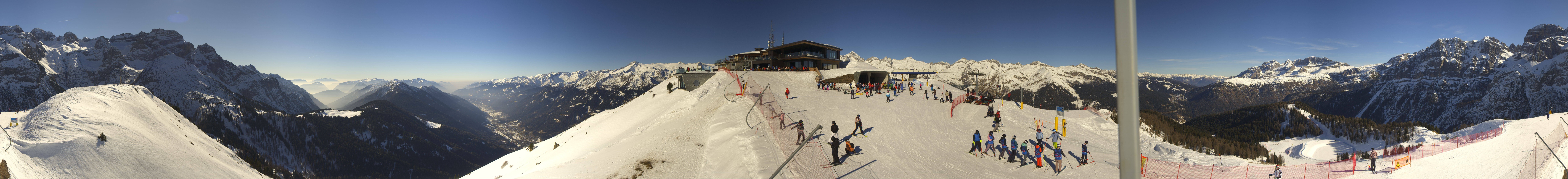 Archiv Foto Webcam Pinzolo: Doss del Sabion Bergstation