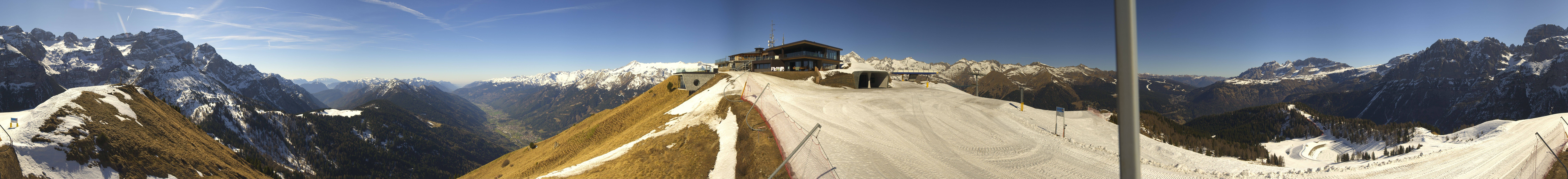 Archiv Foto Webcam Pinzolo: Doss del Sabion Bergstation