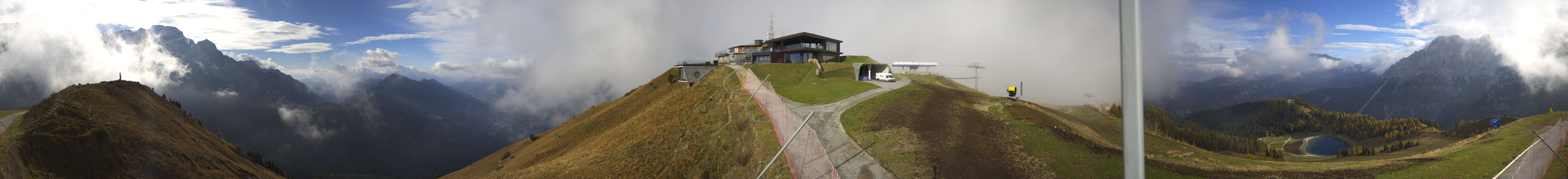 Archiv Foto Webcam Pinzolo: Doss del Sabion Bergstation