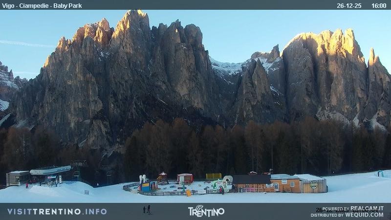 Archiv Foto Webcam Kinderpark Ciampedie