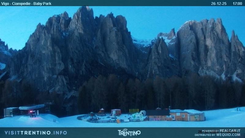 Archiv Foto Webcam Kinderpark Ciampedie